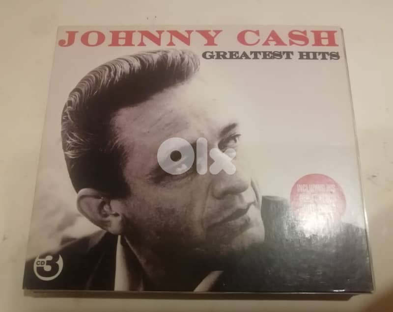 Johnny Cash best of 3cds set  as new 0