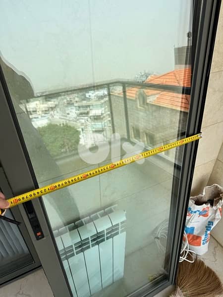 aluminum door double vitrage new 0