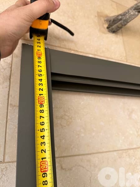 aluminum door double vitrage new 1