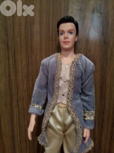 PRINCE ANTONIO doll from Barbie ISLAND Princess wearing his own outfit
