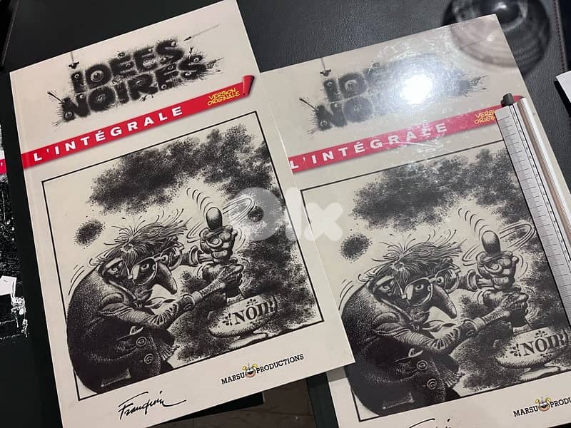 un Album Franquin Idées Noires version originale l’integrale 0