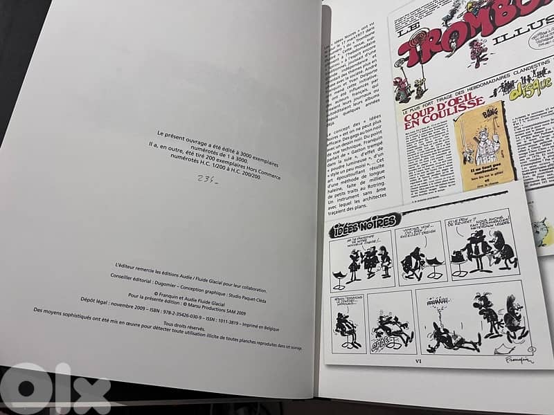un Album Franquin Idées Noires version originale l’integrale 1