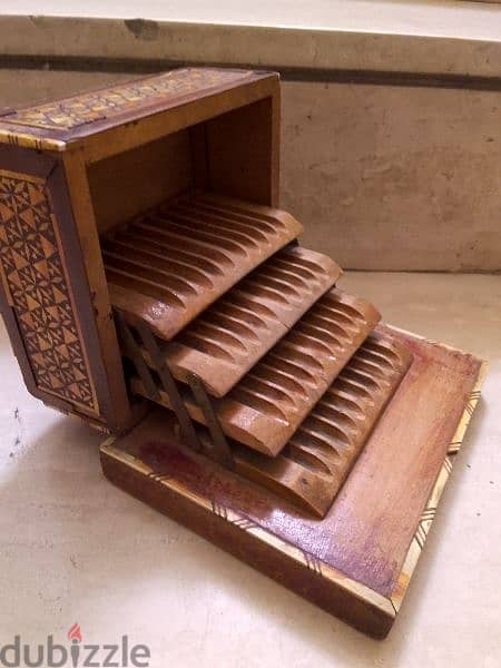 علبة خشب موزاييك 4