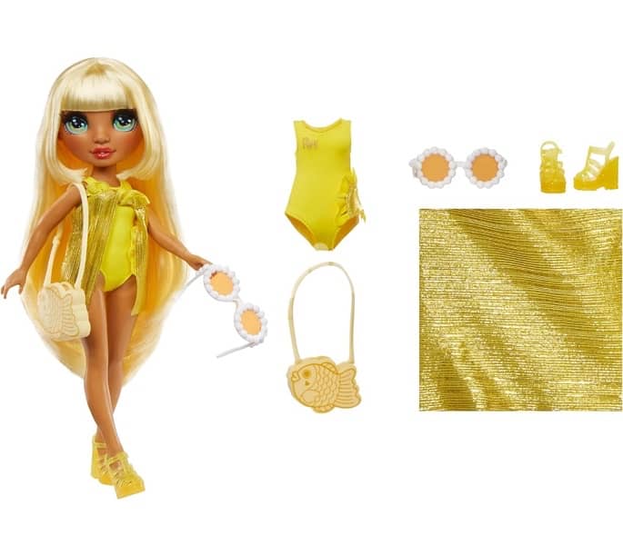 Rainbow High Swim & Style Sunny - Yellow 0