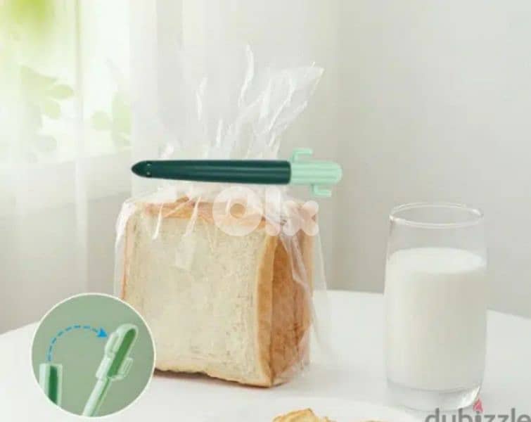 cute kitchen bags sealing clips 10