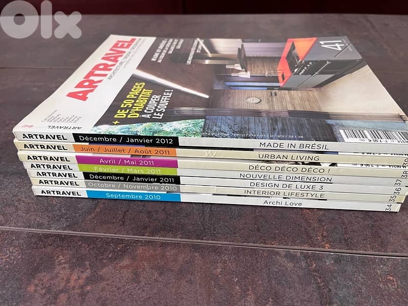 ART Travel 7 magazines year 2010-2011 1