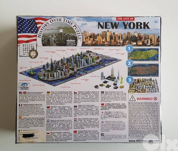 Puzzle 900 pcs 4D (The City of NEW YORK) 3