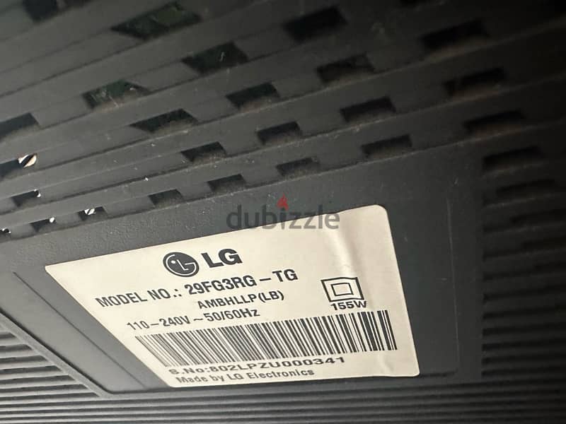 4 CRT TVs LG, Hisense, Hitachi, Star & Sony + stand 2