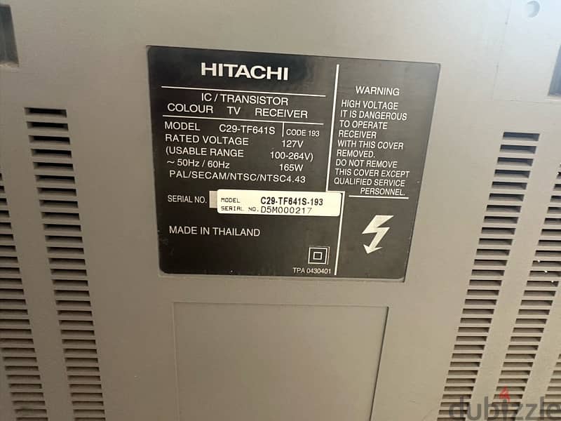 4 CRT TVs LG, Hisense, Hitachi, Star & Sony + stand 4