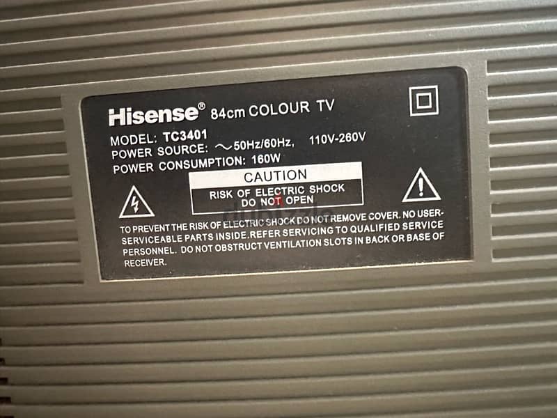 4 CRT TVs LG, Hisense, Hitachi, Star & Sony + stand 6