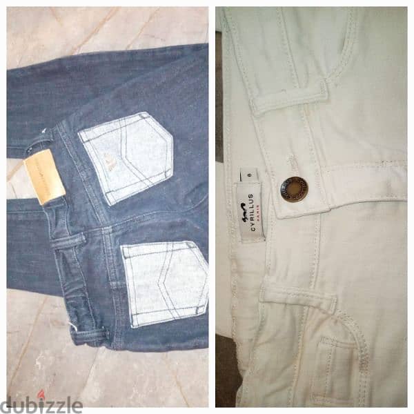 cyrillus Paris 8$ and emporio armani jeans 19$ excellent condition 0