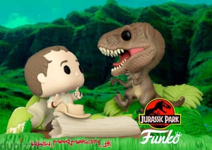 POP (Moment) Jurassic Park  Muldoon Raptor Hunt 1204 Original Funko