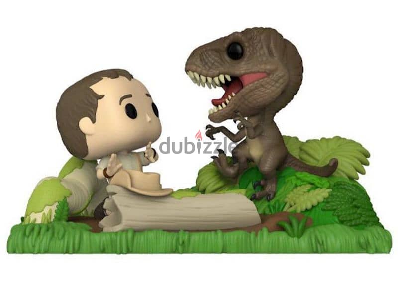 POP (Moment) Jurassic Park  Muldoon Raptor Hunt 1204 Original Funko 6
