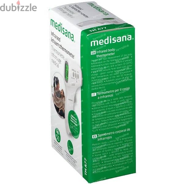 Infrared Body Thermometer TM A77 Medisana 3