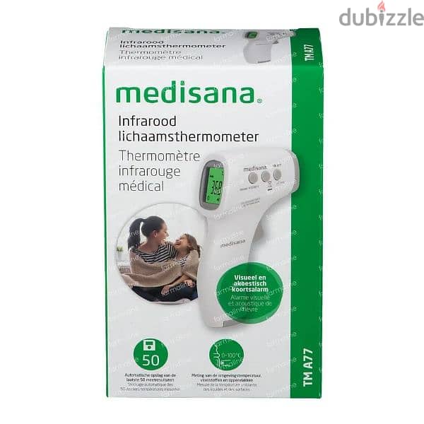 Infrared Body Thermometer TM A77 Medisana 4