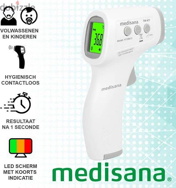 Infrared Body Thermometer TM A77 Medisana 6