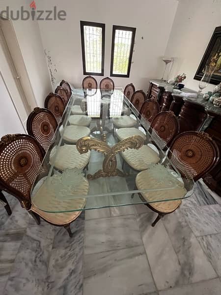 full Classic dining room exellent condition 7
