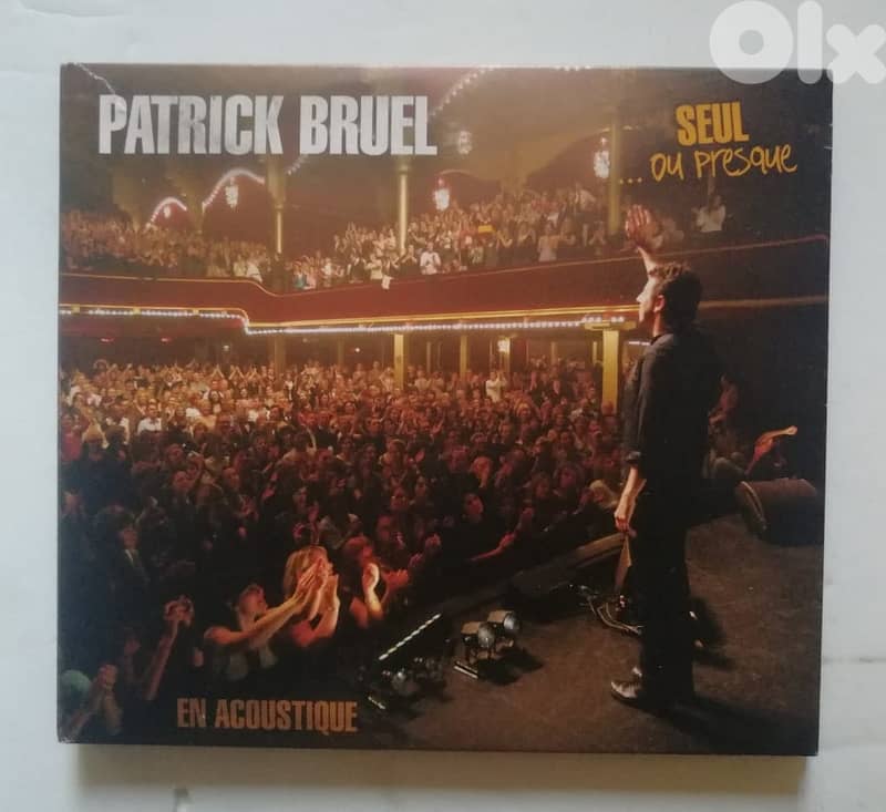 Patrick Bruel - seul ou presque  -Acoustic CD + DVD 0