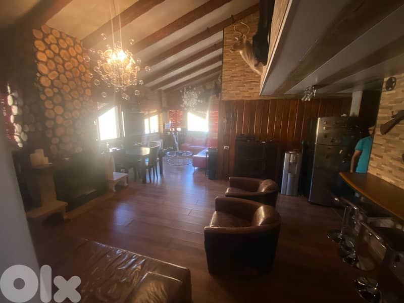 CHALET IN FAQRA MZAAR PRIME (70SQ) FULLY FURNISHED , (KFA-152) 1