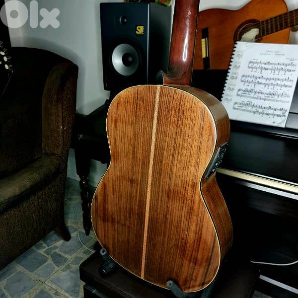 Yamaha CG170SA Electro Classical Guitar For Sale 1980s 2