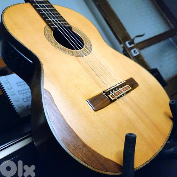 Yamaha CG170SA Electro Classical Guitar For Sale 1980s 3