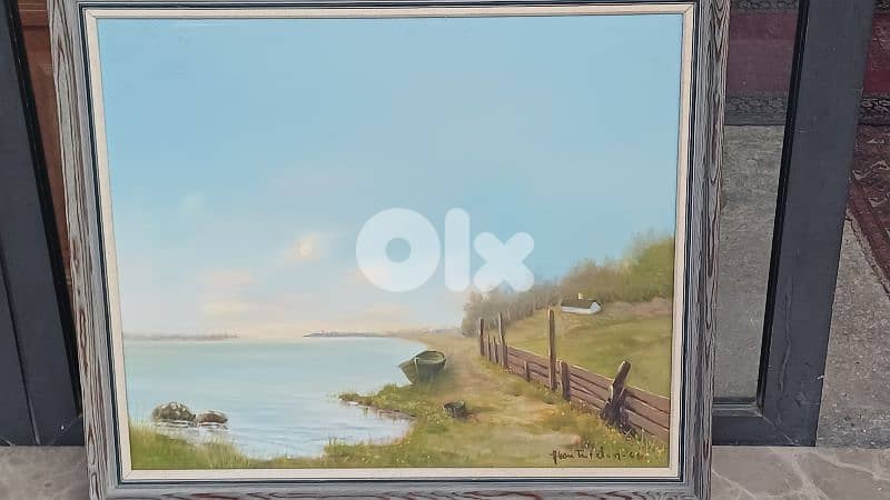 لوحة رسم زيتي 3