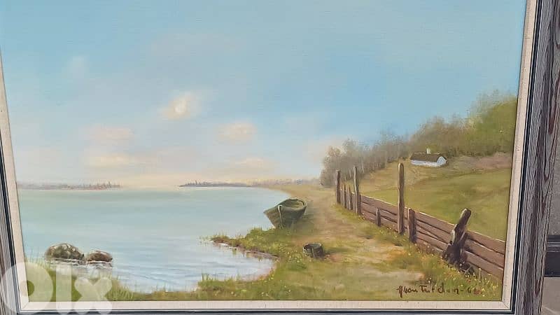 لوحة رسم زيتي 4