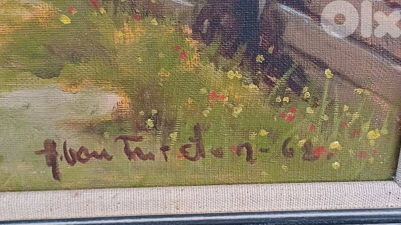 لوحة رسم زيتي 6