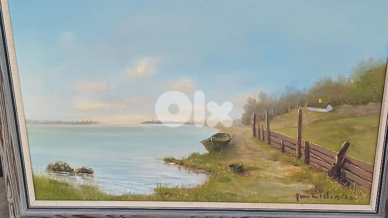 لوحة رسم زيتي 7