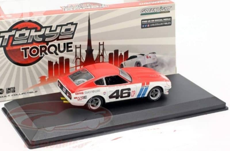 Datsun 240Z 1971  diecast car model 1;43 4