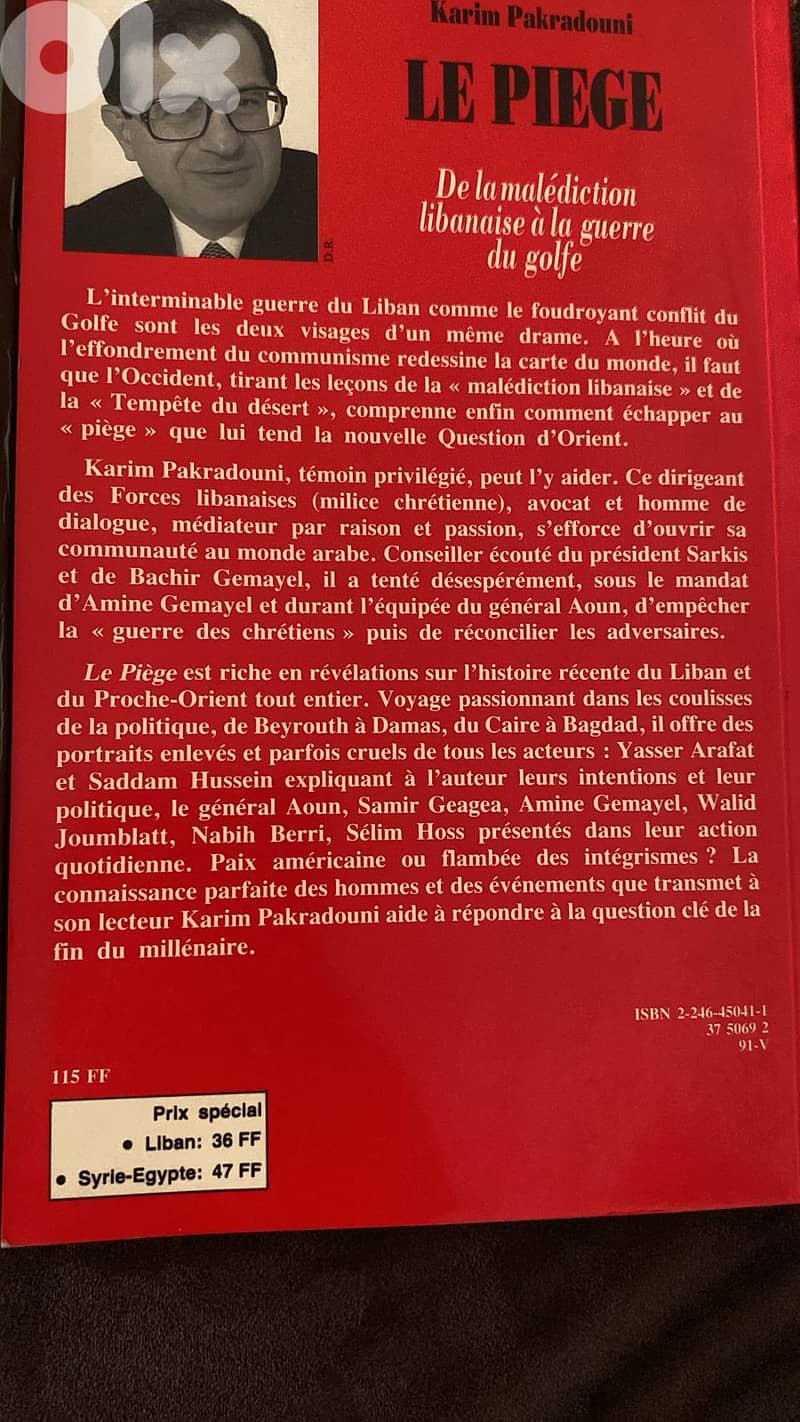 LE PIEGE /  LA PAIX MANQUEE 1