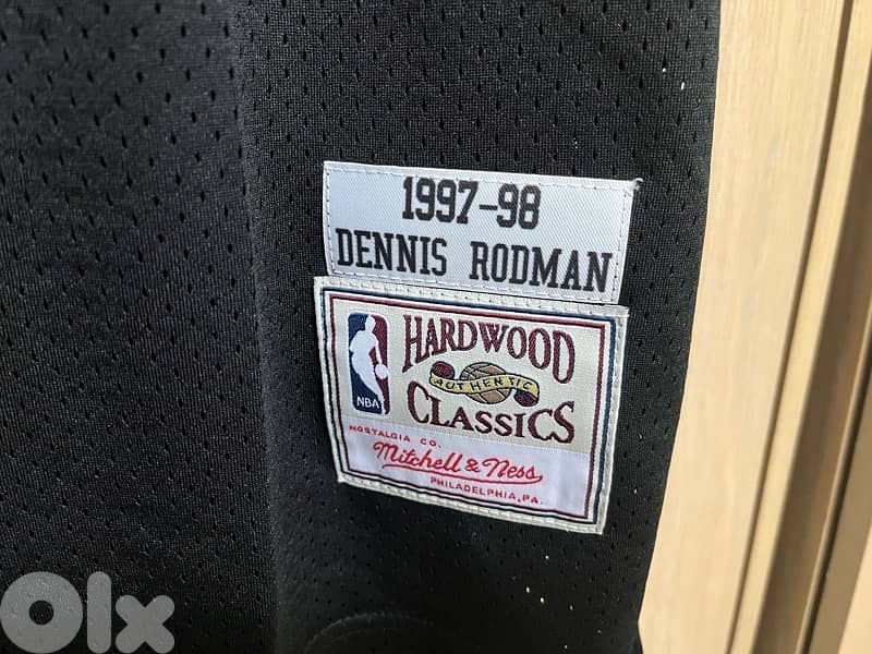 Dennis Rodman Chicago bulls 1997  black limited edition shirt 1