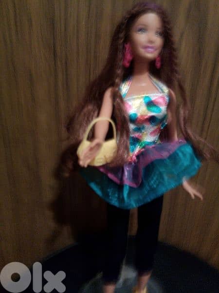 TERESA Barbie Mattel Rare Still Good doll 2016 long hair Bend legs=25$ 6