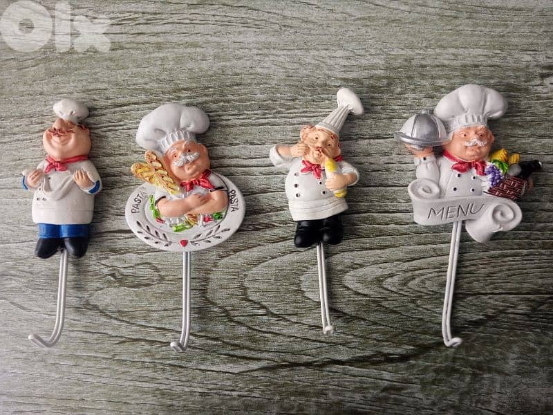 kitchen chef wall hangers 1