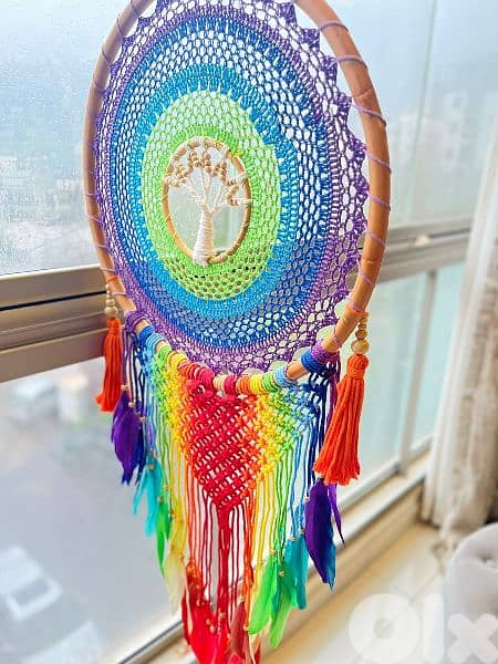 دريم كاتشر ومكرميات بأحجام والوان واسعار مختلفة 0