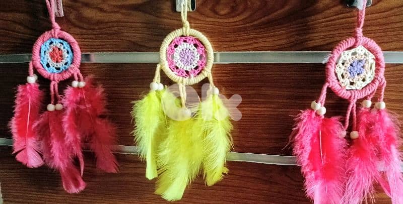 دريم كاتشر ومكرميات بأحجام والوان واسعار مختلفة 12