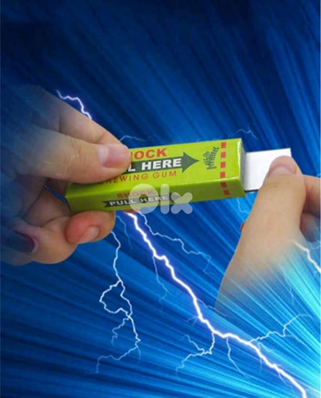 funny prank electric gum 1