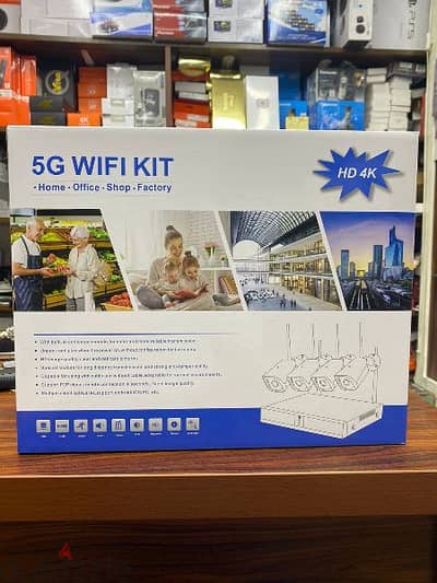 wireless security cameras 4 cam full options