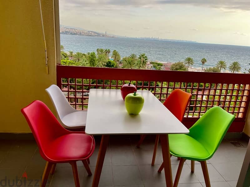 fully furnished chalet in tabarja beach resort 1