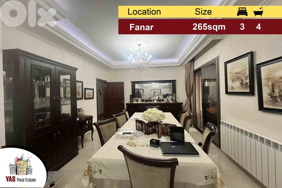 Fanar 265m2 | 200m2 Terrace | Prime Location | Panoramic View | PA | 0