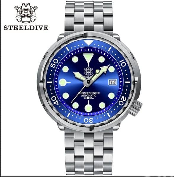 steeldive steel dive diving watches sd1953t sd1975 Seiko NH35 ساعة غطس 1