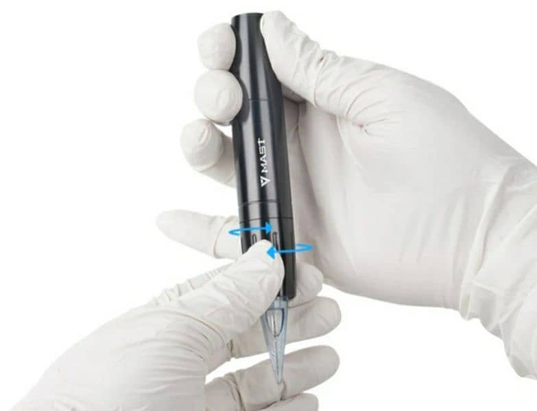 MAST MAGI Rotary TATTOO Pen + Wireless Battery,RCA Connect/4$ delivery 2