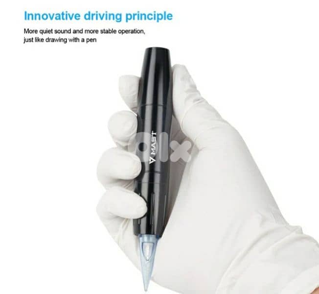 MAST MAGI Rotary TATTOO Pen + Wireless Battery,RCA Connect/4$ delivery 3
