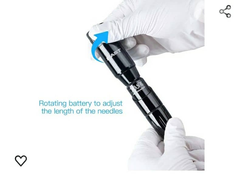 MAST MAGI Rotary TATTOO Pen + Wireless Battery,RCA Connect/4$ delivery 11