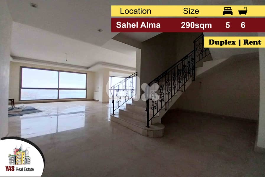Sahel Alma 290m2 | Rent | Duplex | High End | IV ELO | 0