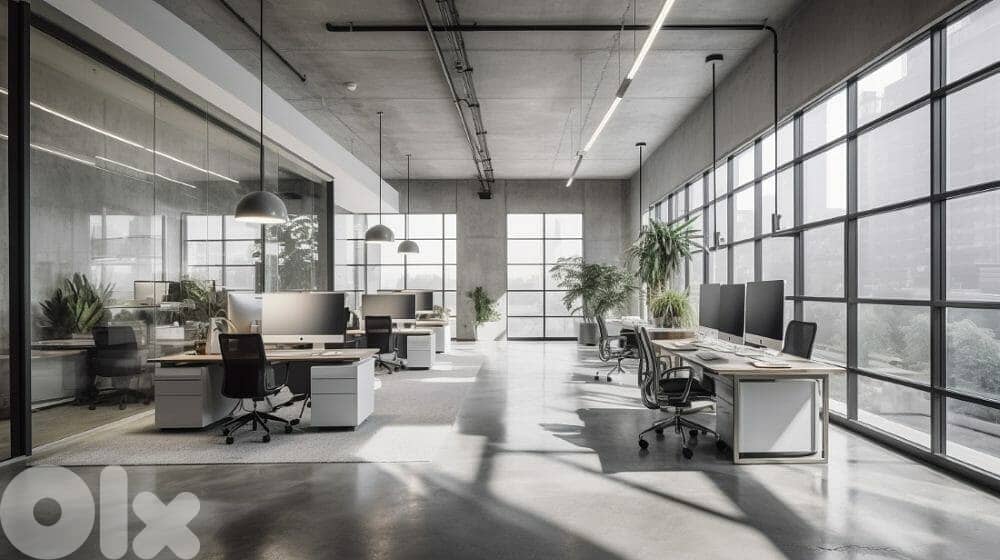 1000$/Sq OFFICE IN JAL EL DIB HIGHWAY 240SQ  (JD-128) 0