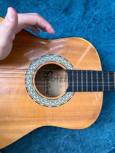 signature hand made guitar