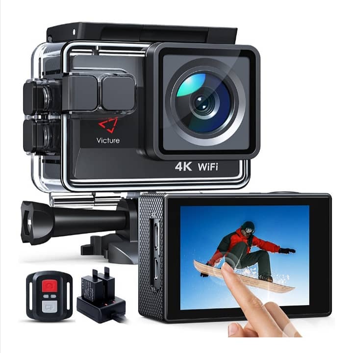 Victure AC820 4K ultra HD - Touch Screen Action Camera/3$ delivery 1