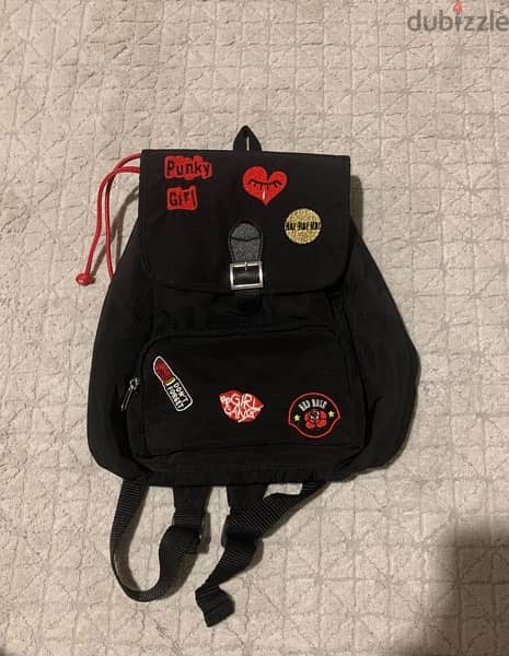 Black backpack for women 1