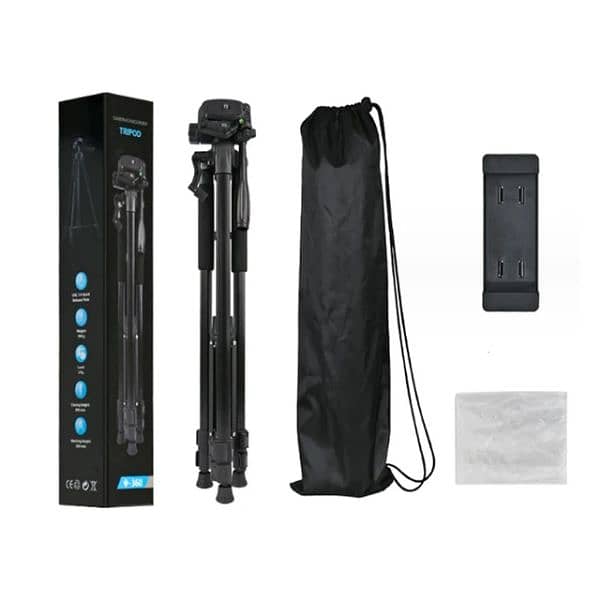 ستاند كاميرا صناعي١٧٠ سنتم 1.7m Camera Stand Tripod Heavy Duty 0